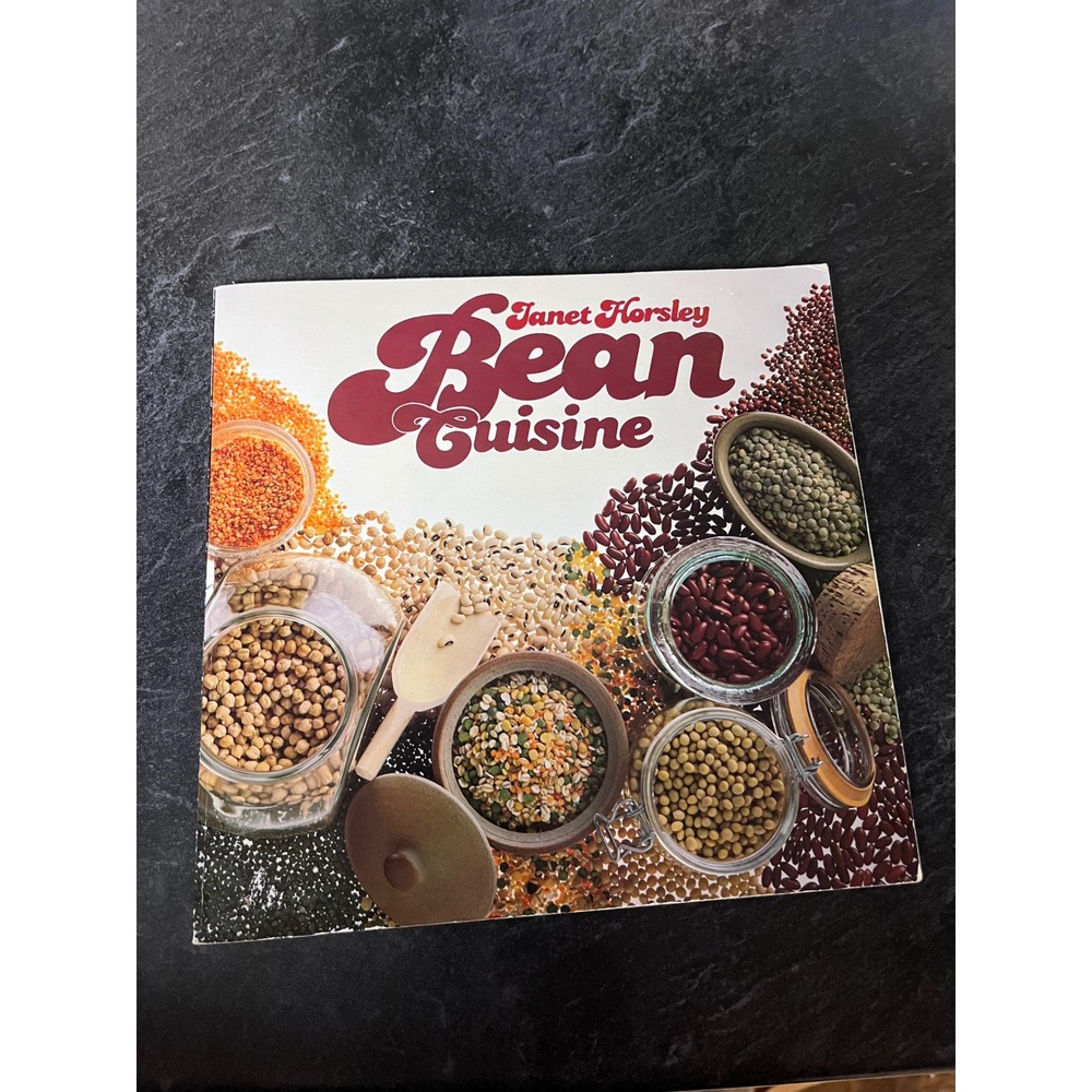 Bean Cuisine Janet Horsley Cookbook Recipes Beans Avery Vintage